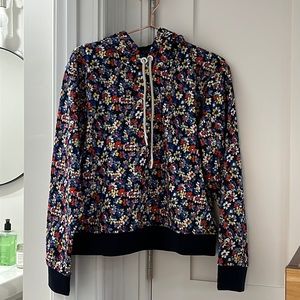 🥀 NWOT Rag & Bone Floral Hoodie 🥀